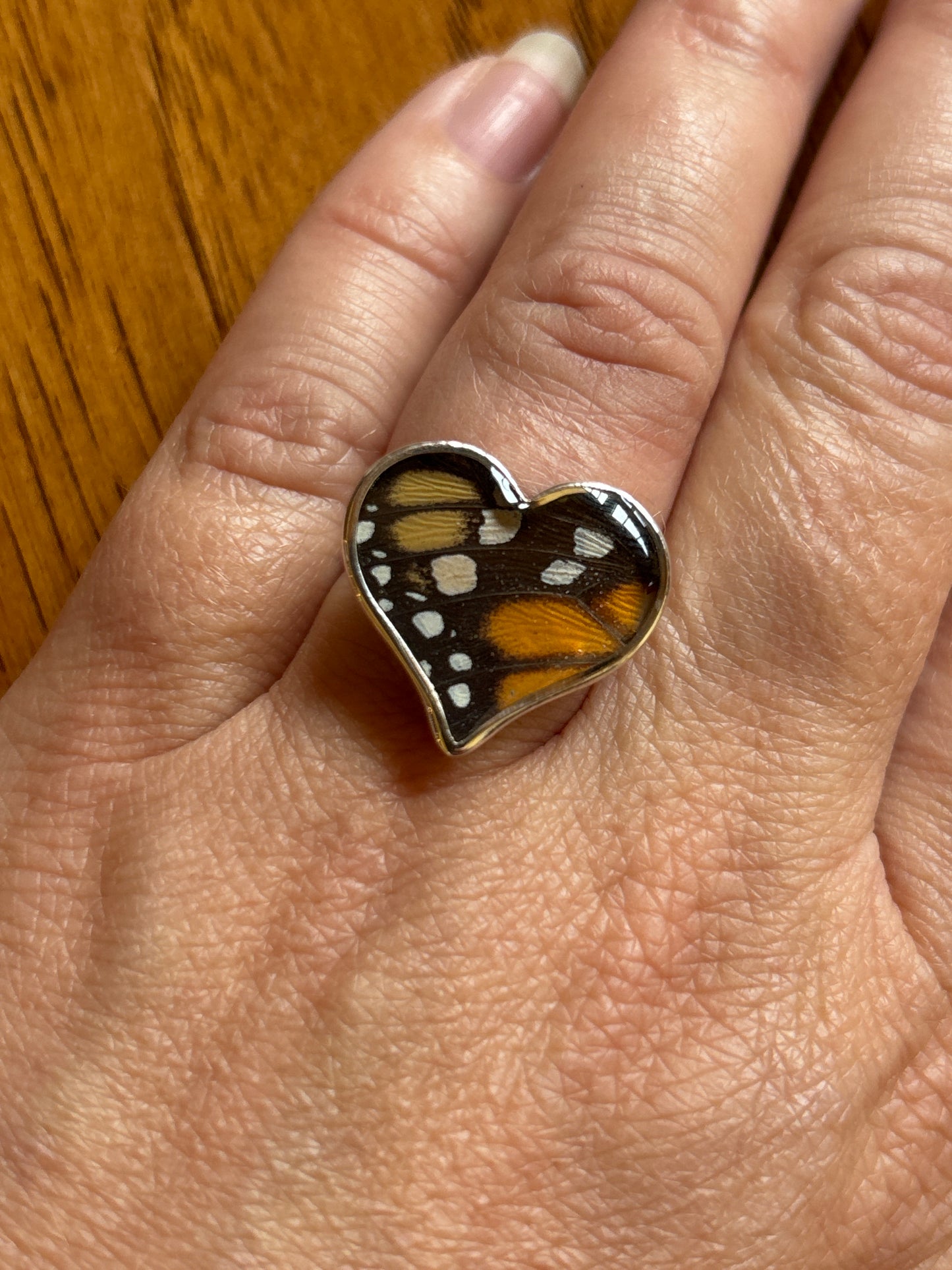Butterfly Wing Rings | Adjustable