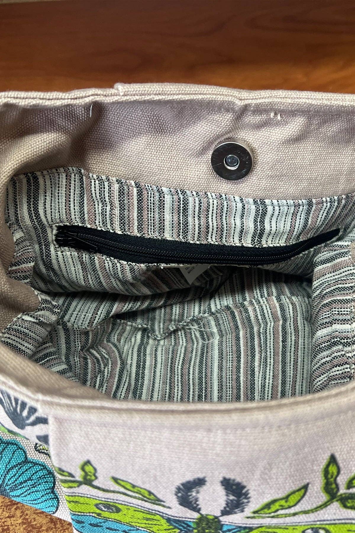 Luna Moth Print Bag