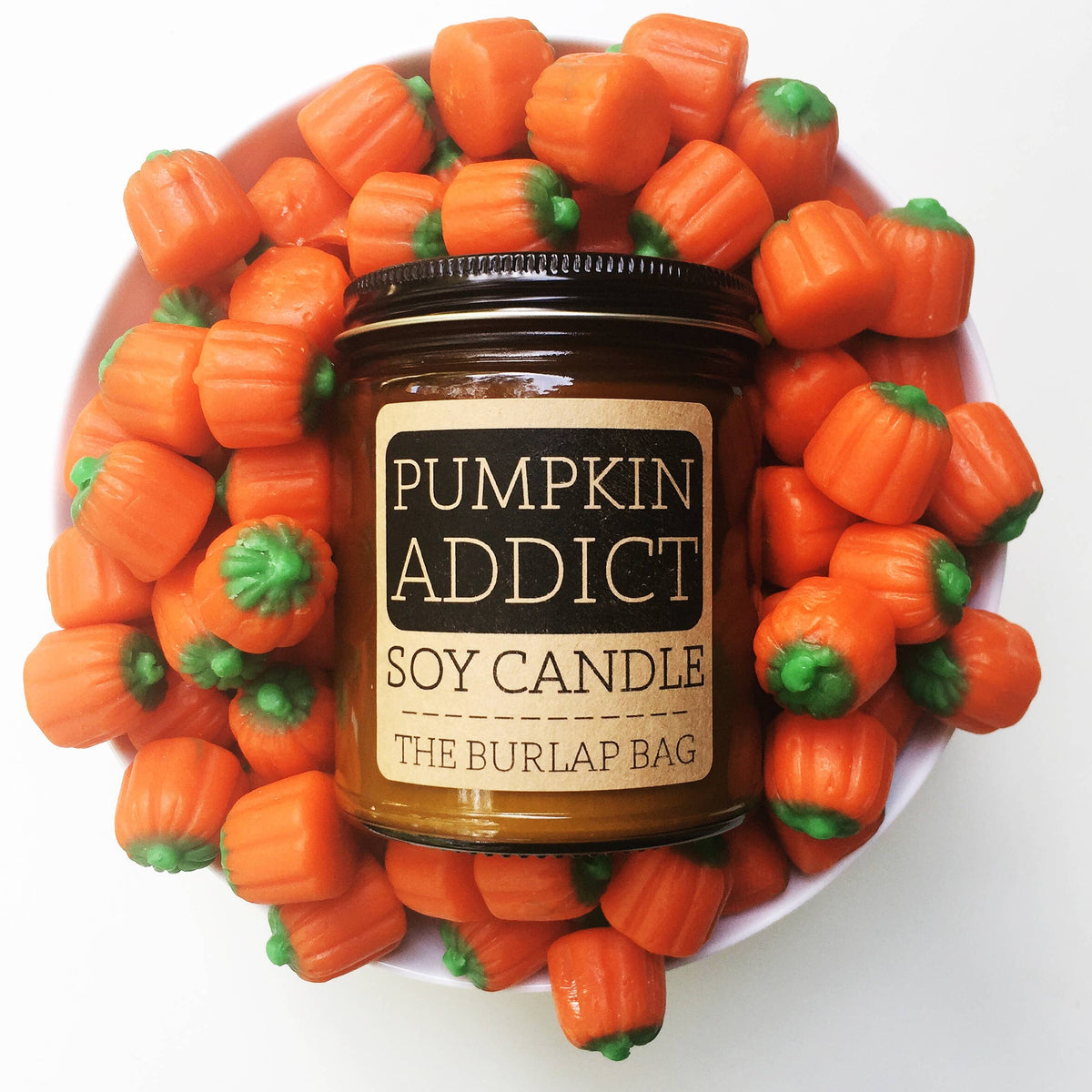 Pumpkin Addict - Soy Candle 9oz