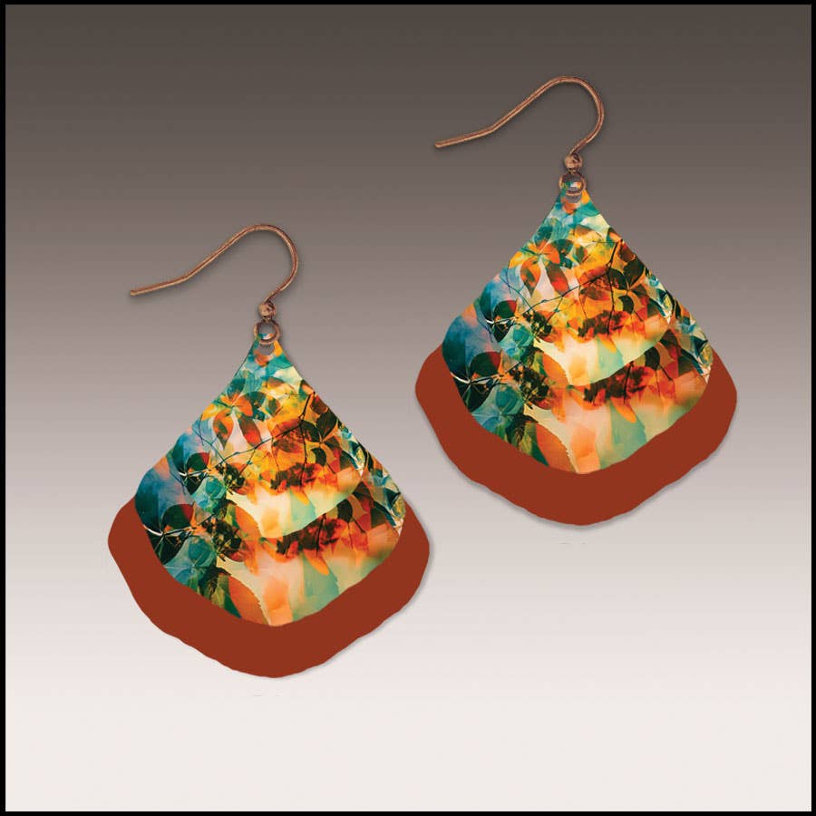 Sienna Canopy Ginkgo Multilayer Earrings