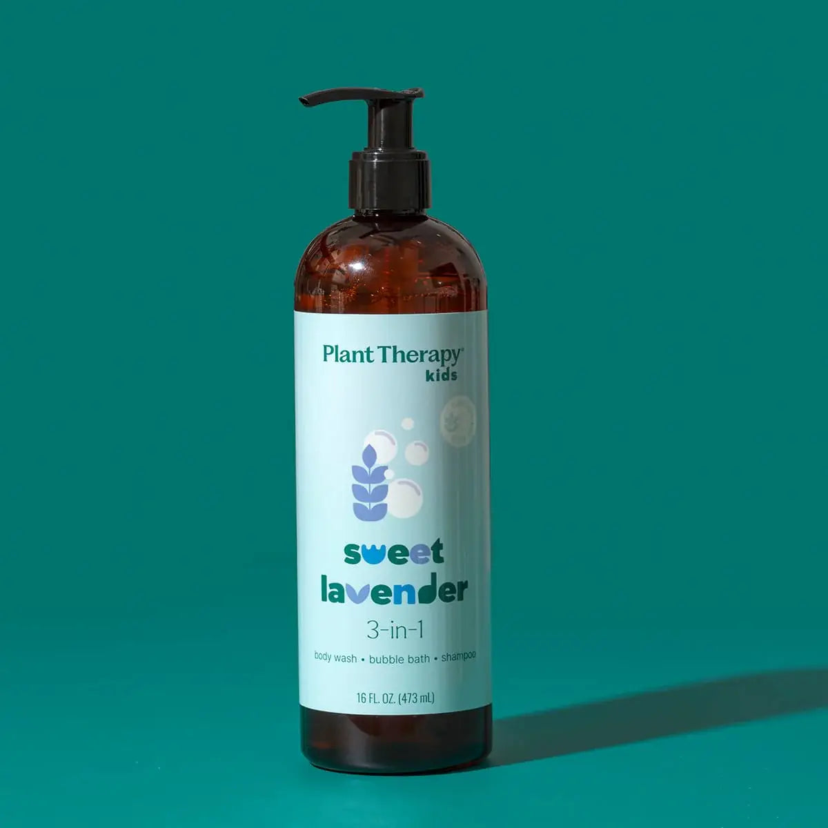 Sweet Lavender 3-in-1 Body Wash, Bubble Bath, Shampoo 16 oz