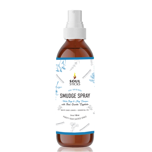 Smudge Spray - White Sage & Nag Champa Soul Sticks (3.5 oz)