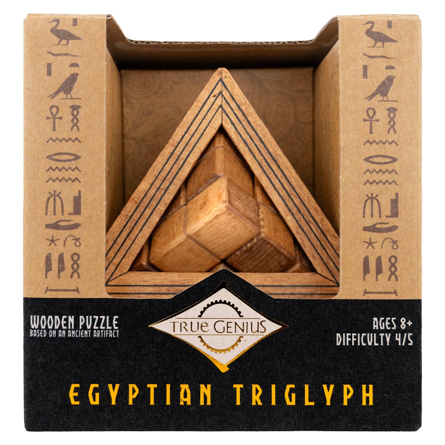 Egyptian Triglyph Puzzle - True Genius