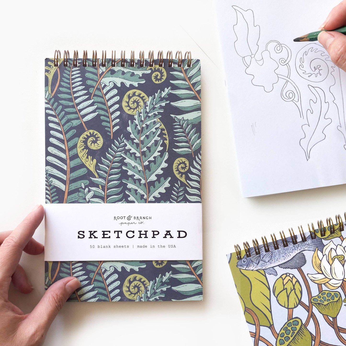 White Oak Spiral Bound Sketchpad