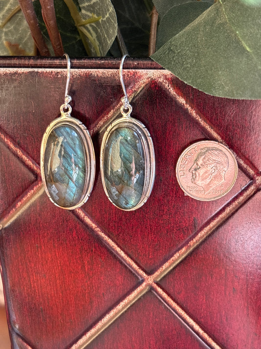 AAA Labradorite Earrings