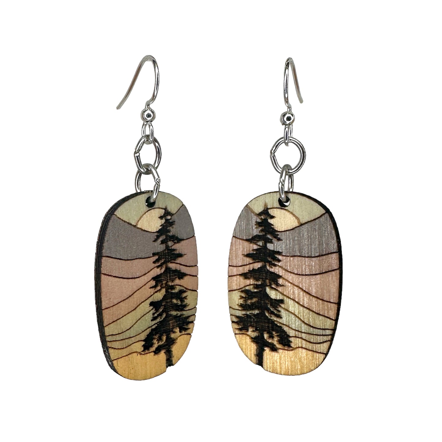 Green Tree Earrings | Botanicals & Nature