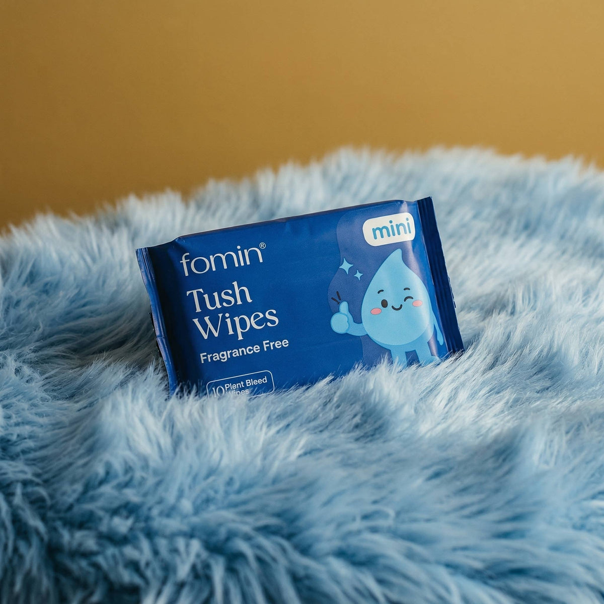 Travel Flushable Wipes | Fragrance Free | 6 x 10ct