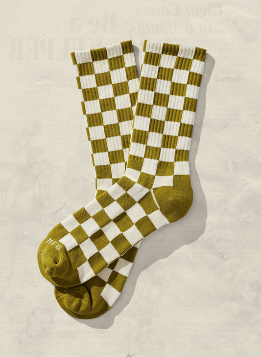 Checkerboard Socks (color options)