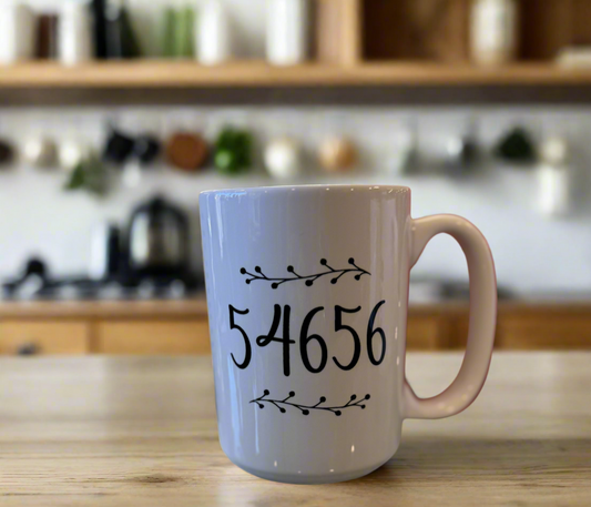 Sparta Zip Code Mug