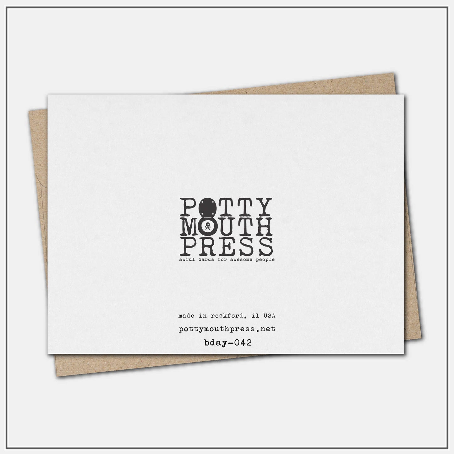Be glad you aren't a birthday - greeting card