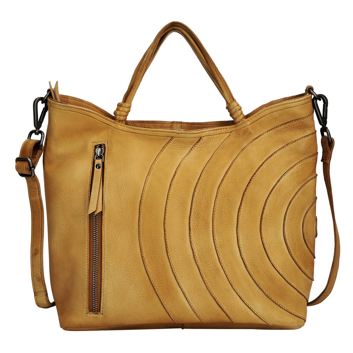 Joplin Handcrafted Leather Tote/Crossbody Bags