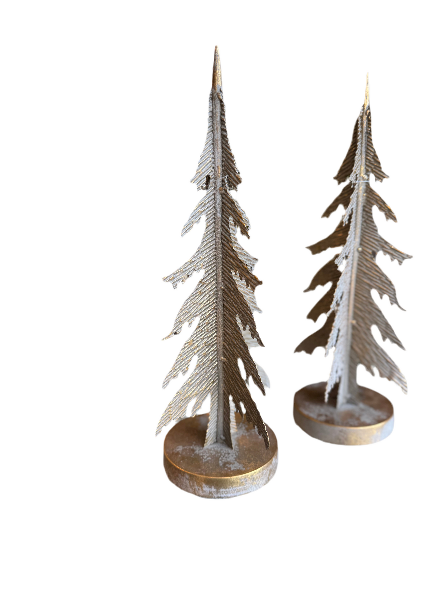 Brass Pine Tree Decoration