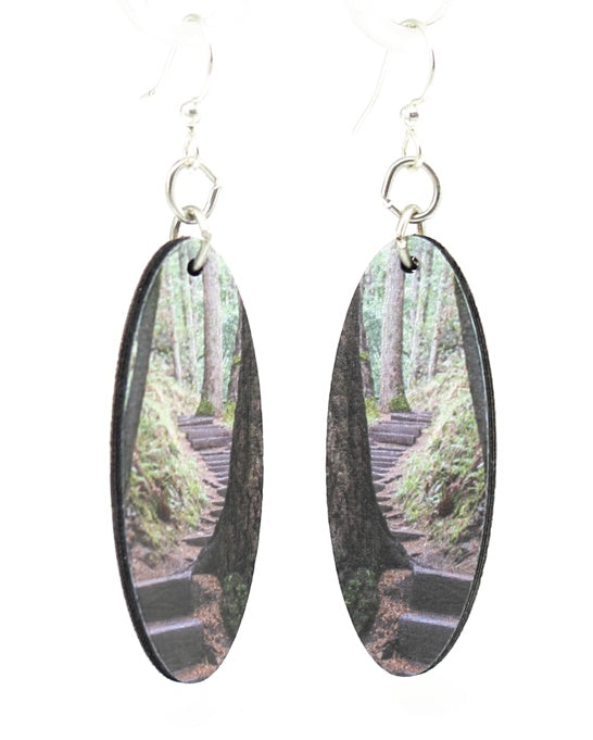 Green Tree Earrings | Botanicals & Nature