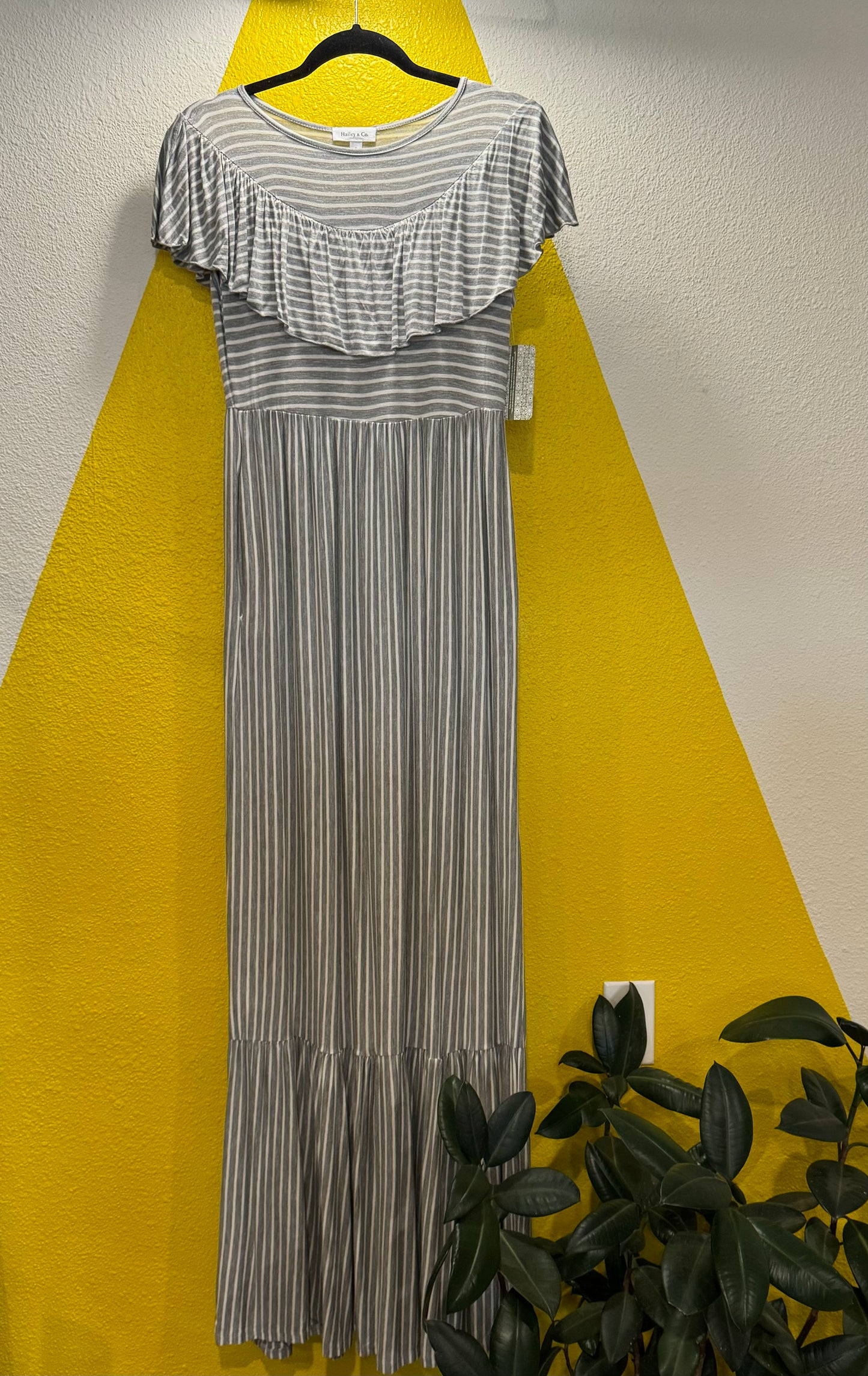 Super Soft Striped Maxi Dress | Hailey & Co.