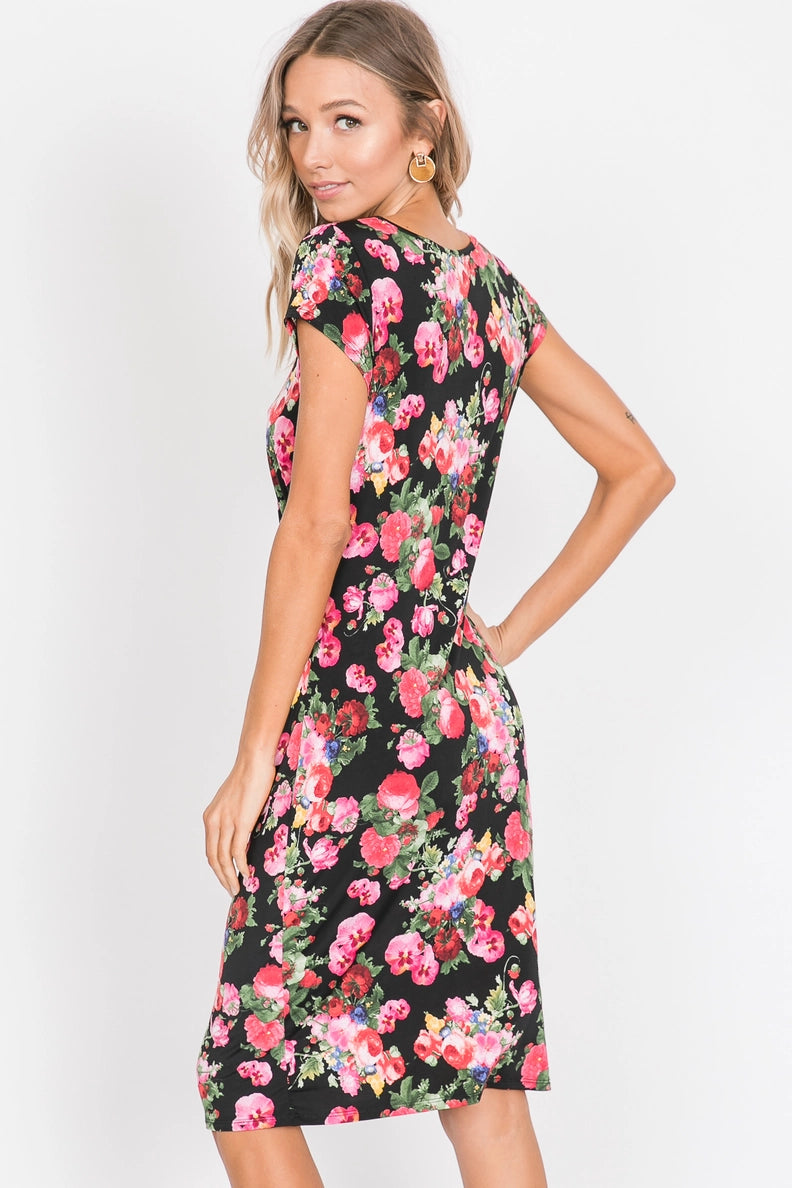 Fleur Floral Dress Small | Hailey & Co.