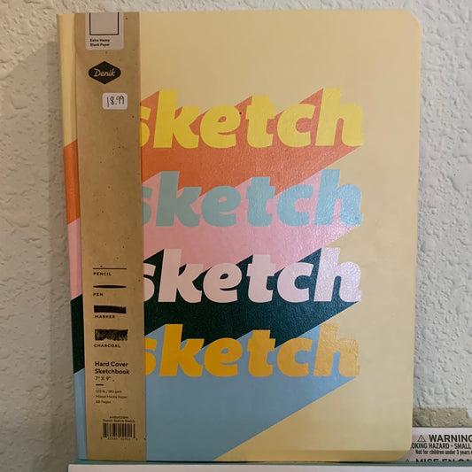 Sketch Sketch Sketch Medium Sketchbook Hardcover