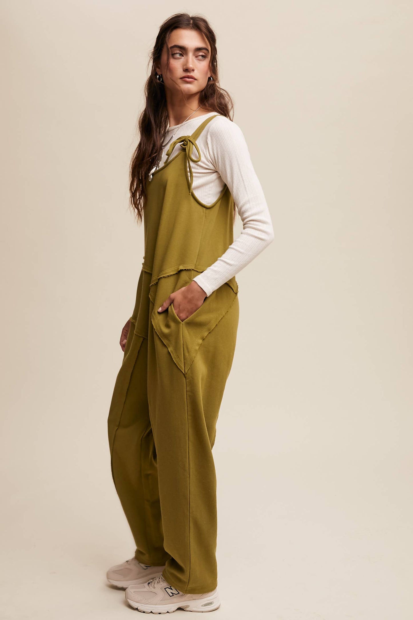 Asymmetrical Layered Jumpsuit