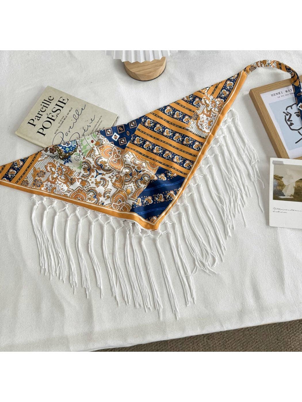 Chic Fringed Fashion Triangle Bandana