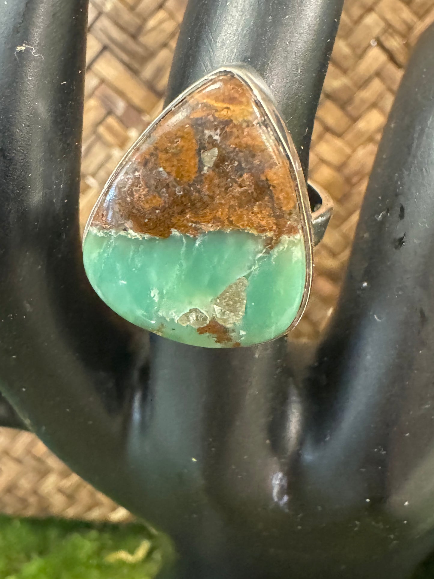 Chrysoprase Ring | Size 7