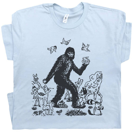 Bigfoot Shirt Sasquatch Cryptozoology T Shirt Cute Graphic