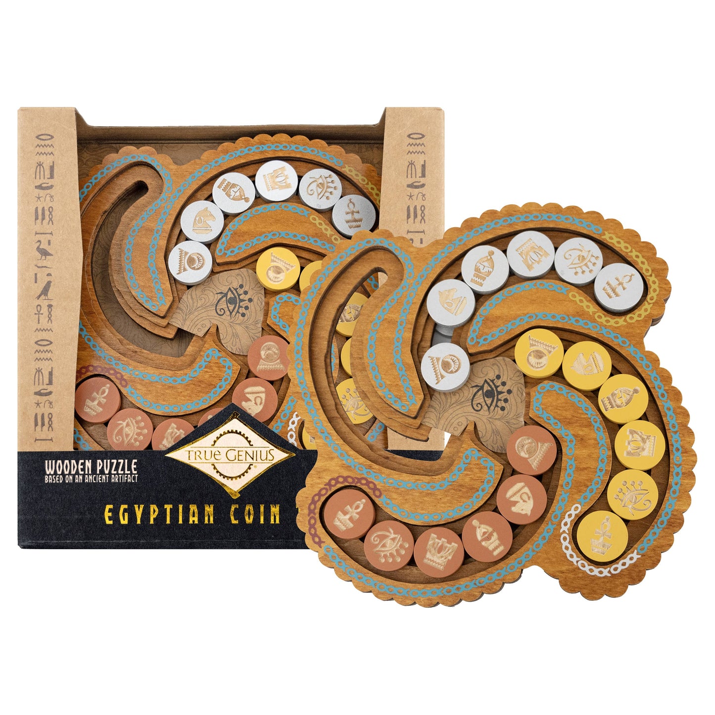 Egyptian Coin Trade Puzzle - True Genius