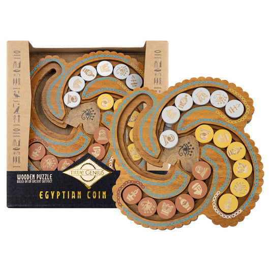 Egyptian Coin Trade Puzzle - True Genius