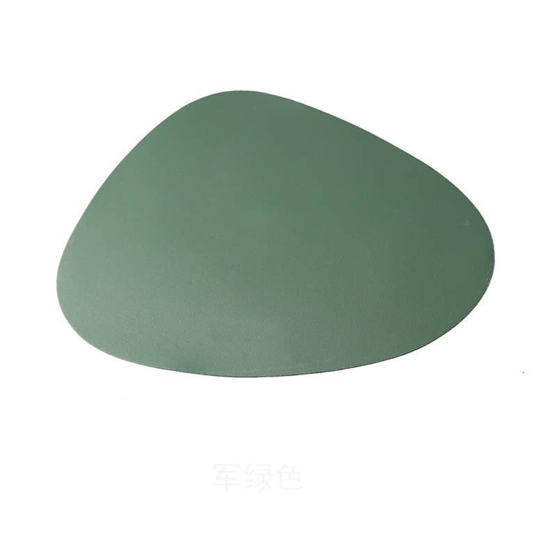 Leather Placemats for Table, Heat resistant Nonslip
