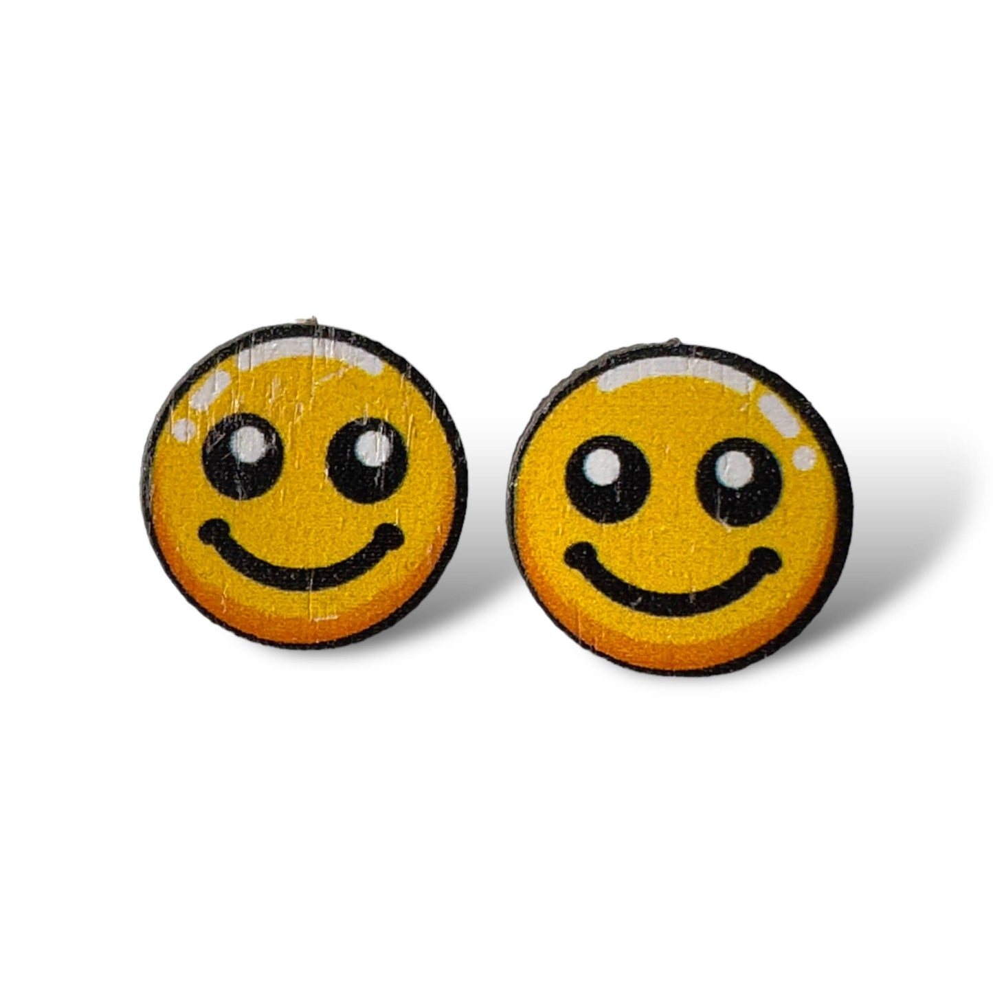 Smiley Face Stud Earrings