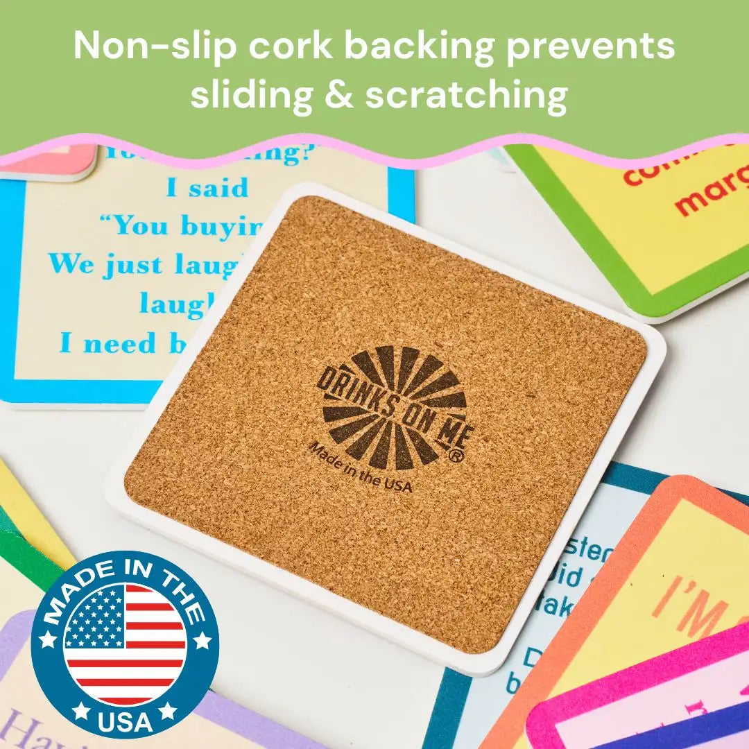 COASTER Another Birthday | Funny Home Gift | Home Bar Deco