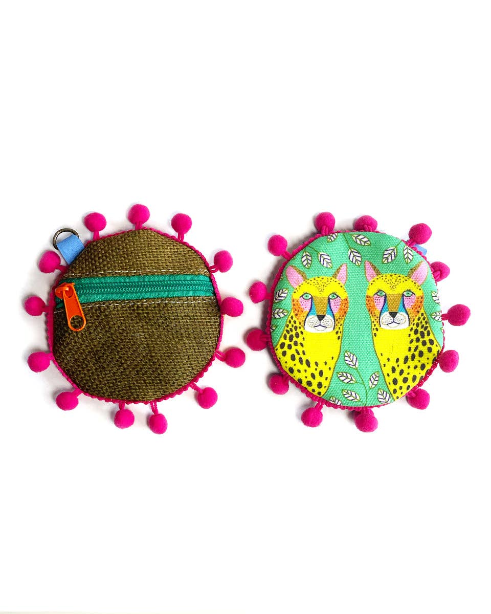 Funky Animal Pouch for catnip or coins