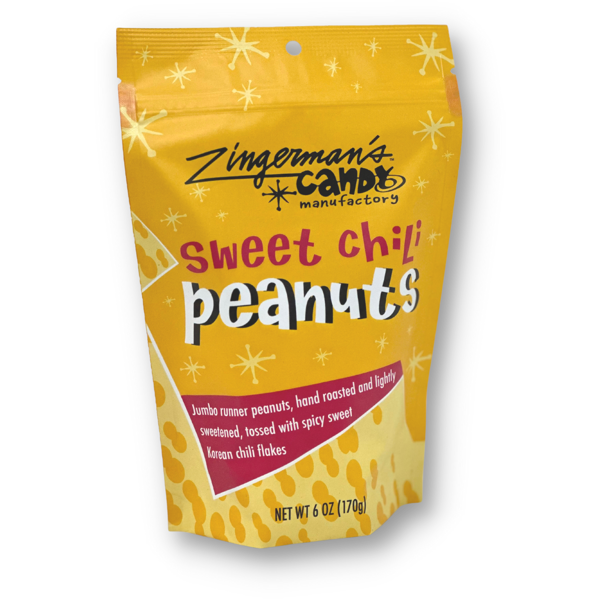 Handmade, Butter Toasted Sweet Chili Peanuts - 6oz Pouch