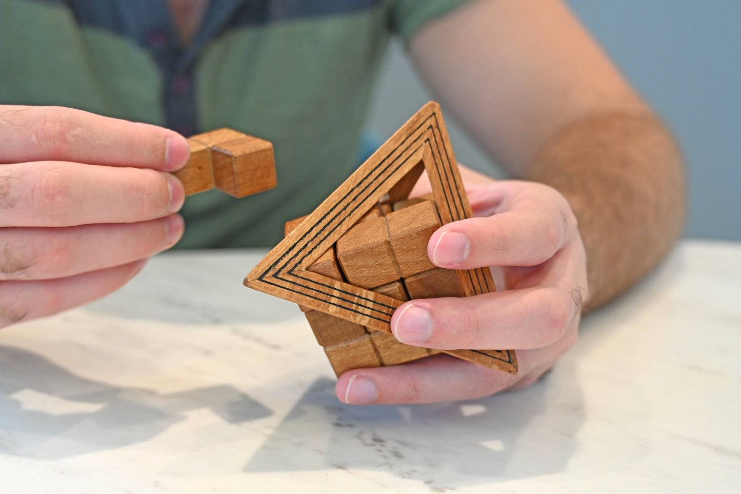 Egyptian Triglyph Puzzle - True Genius