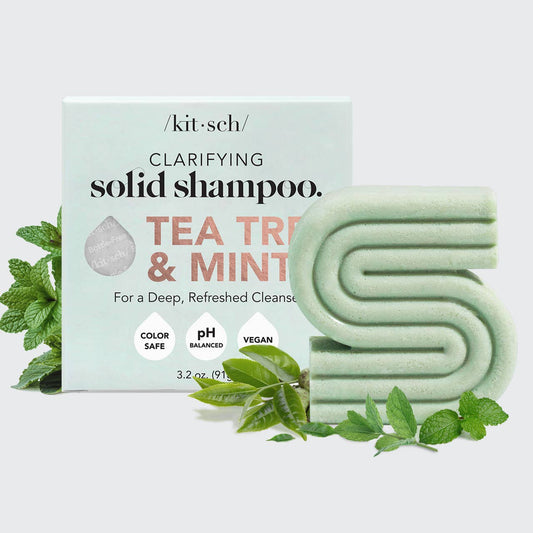 Tea Tree + Mint Clarifying Shampoo Bar