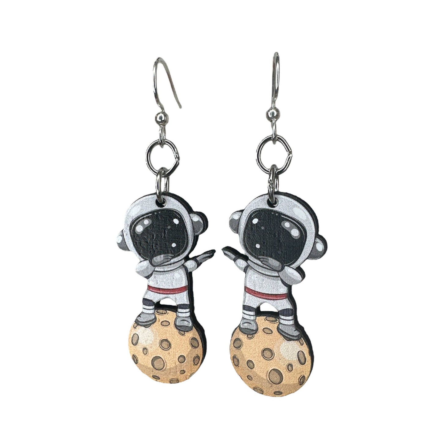 Little Moon Man Earrings #1784