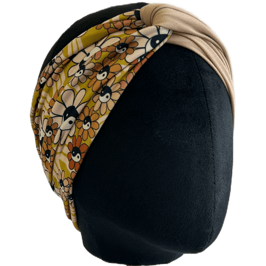 Yin Yang Rainbow Bang Twist Headband