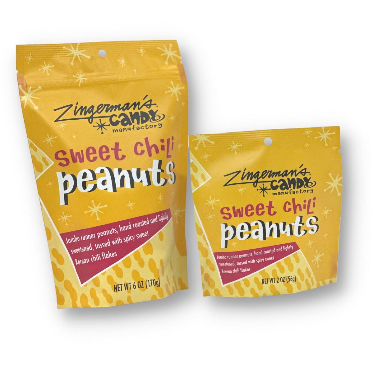 Handmade, Butter Toasted Sweet Chili Peanuts - 6oz Pouch