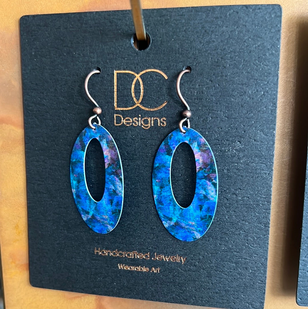 Handcrafted Metal Earrings | by DC Designs