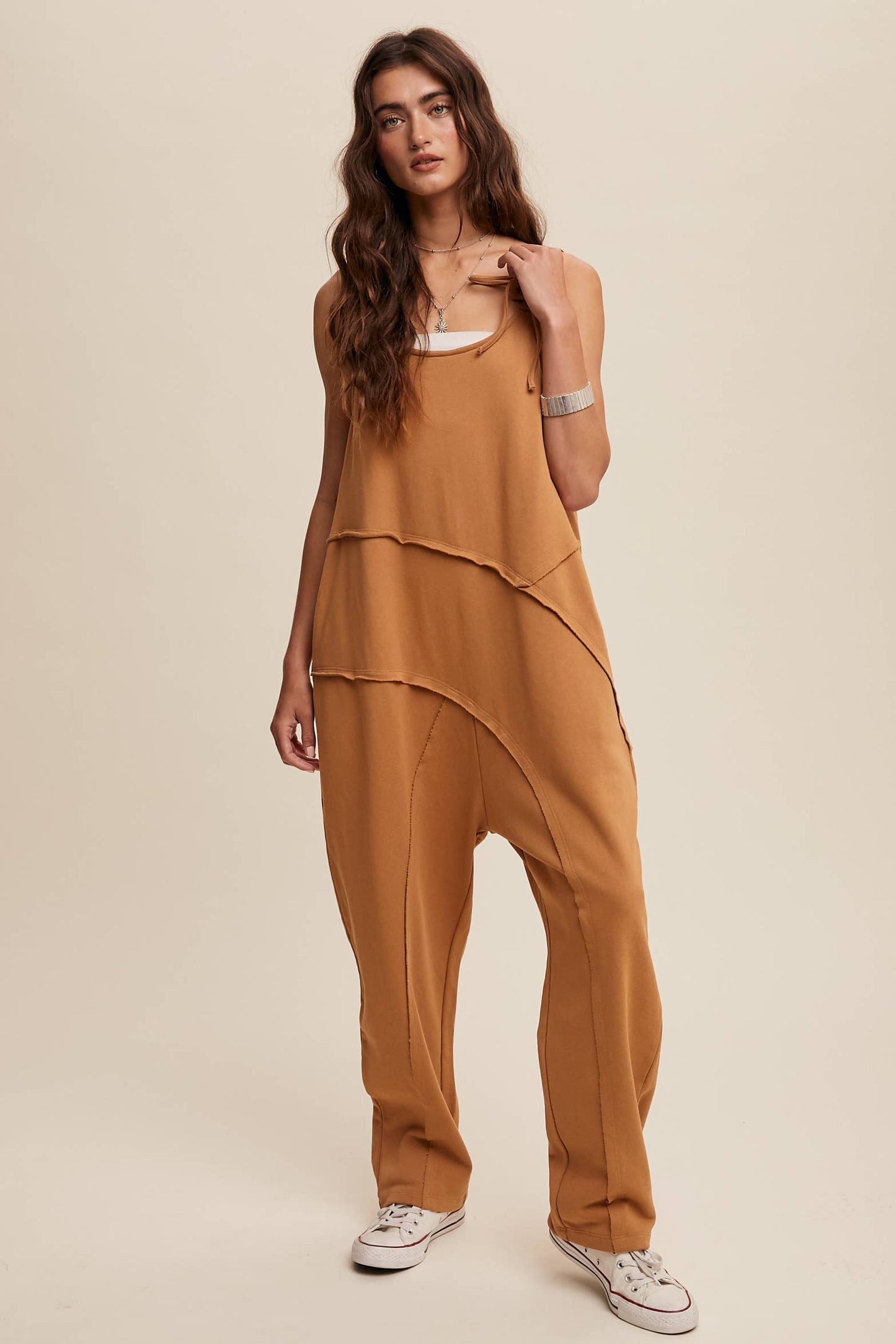 Asymmetrical Layered Jumpsuit