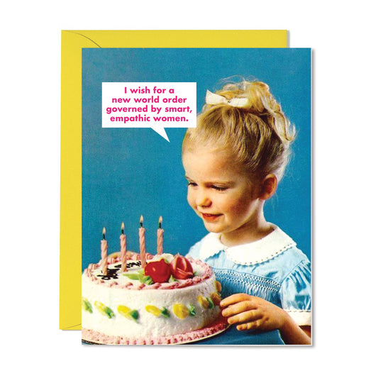 Birthday Wish Card