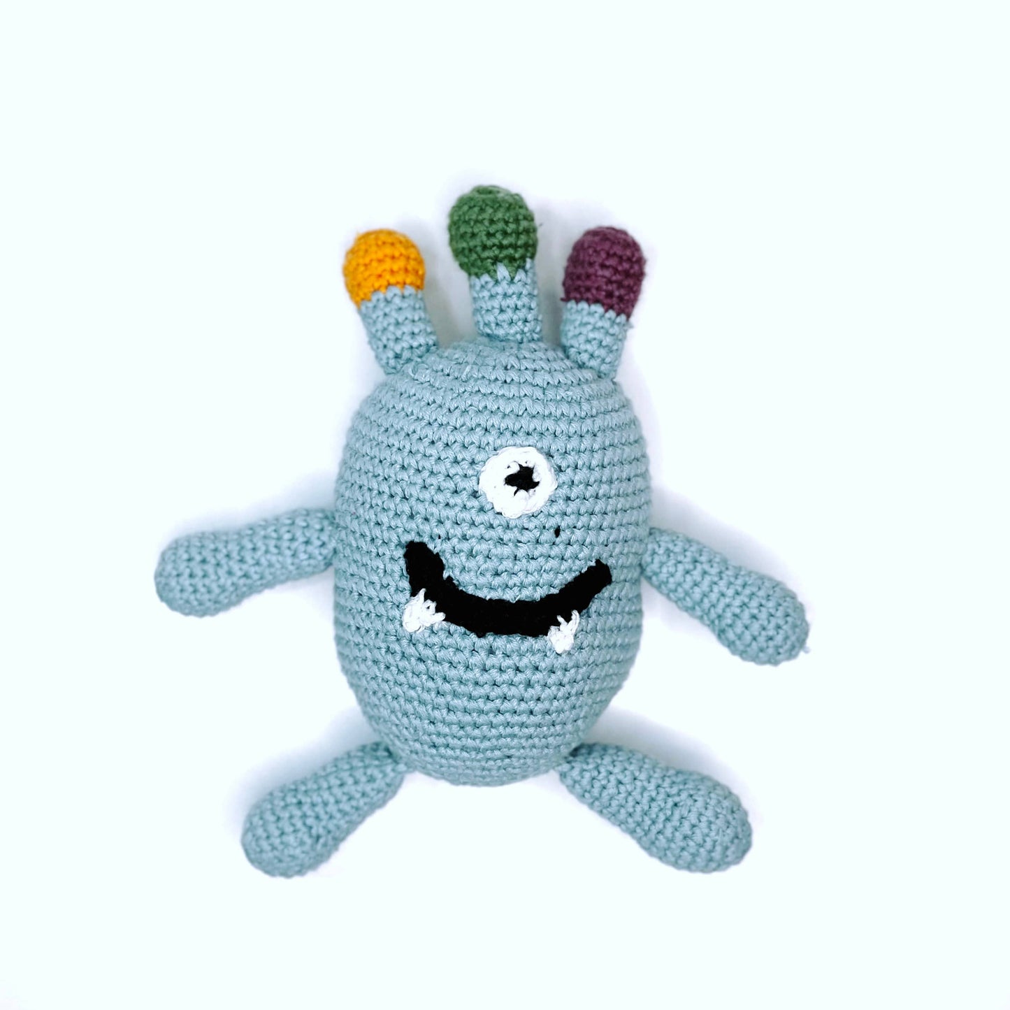 Handmade Quirky Monster Rattles – Playful, Silly & Oh-So-Fun
