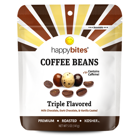 Happy Bites Triple Flavored Coffee Beans (5 oz)