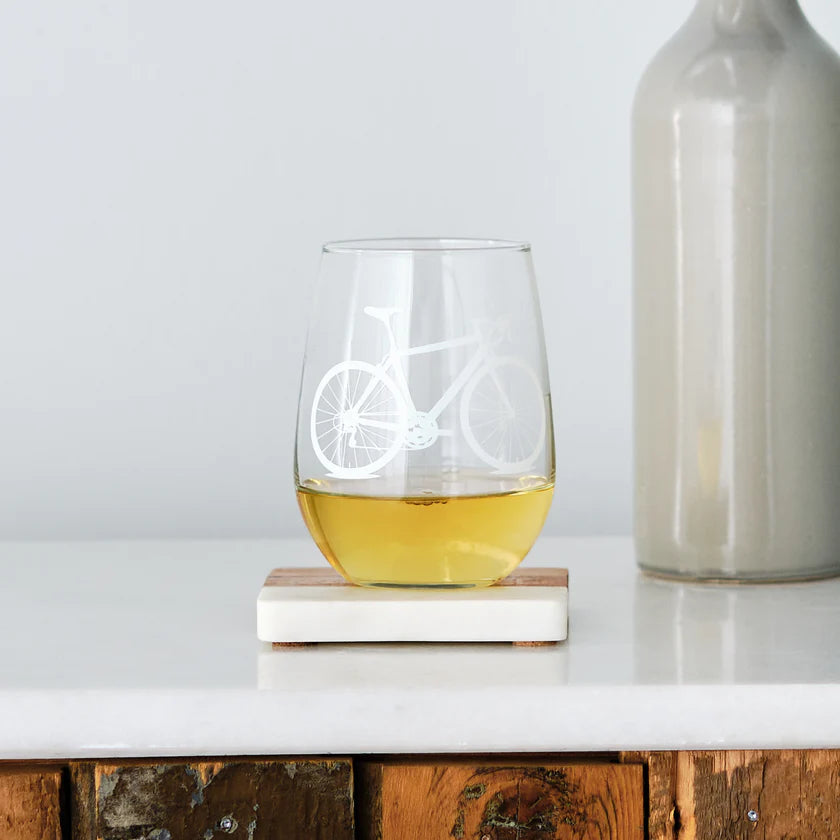 Stemless Wine Glass by Vital Industries | Bicycle