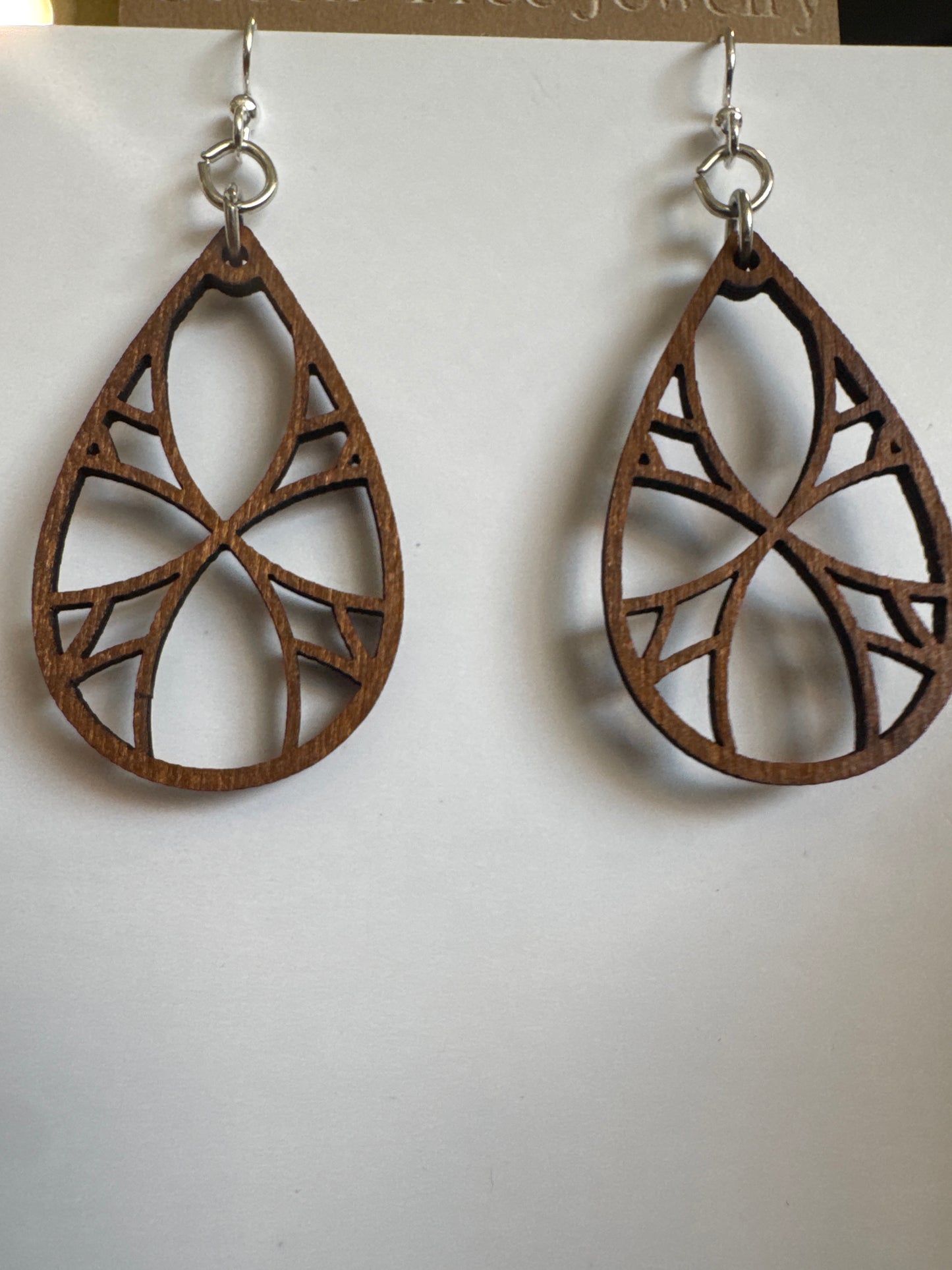 Kaleidoscope Leaf Earring #1782