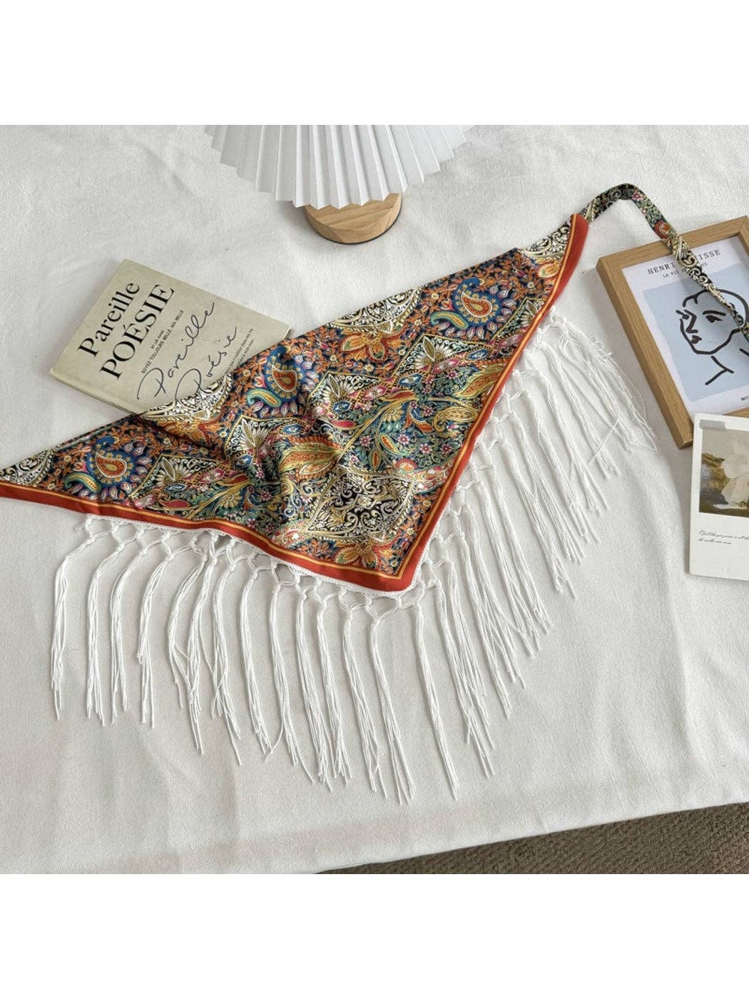 Chic Fringed Fashion Triangle Bandana