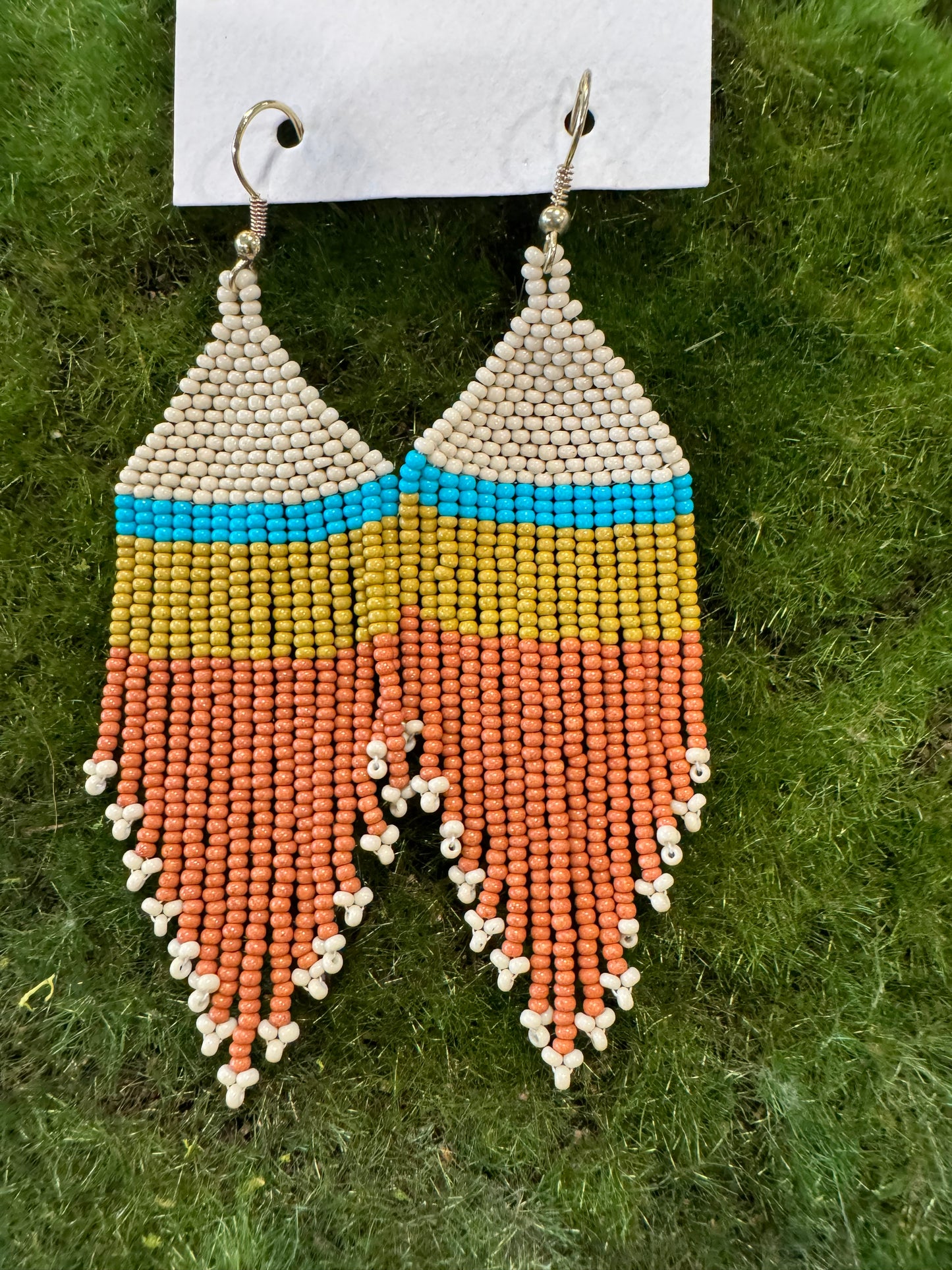 Elise Beaded Fringe Earrings | Ink + Alloy