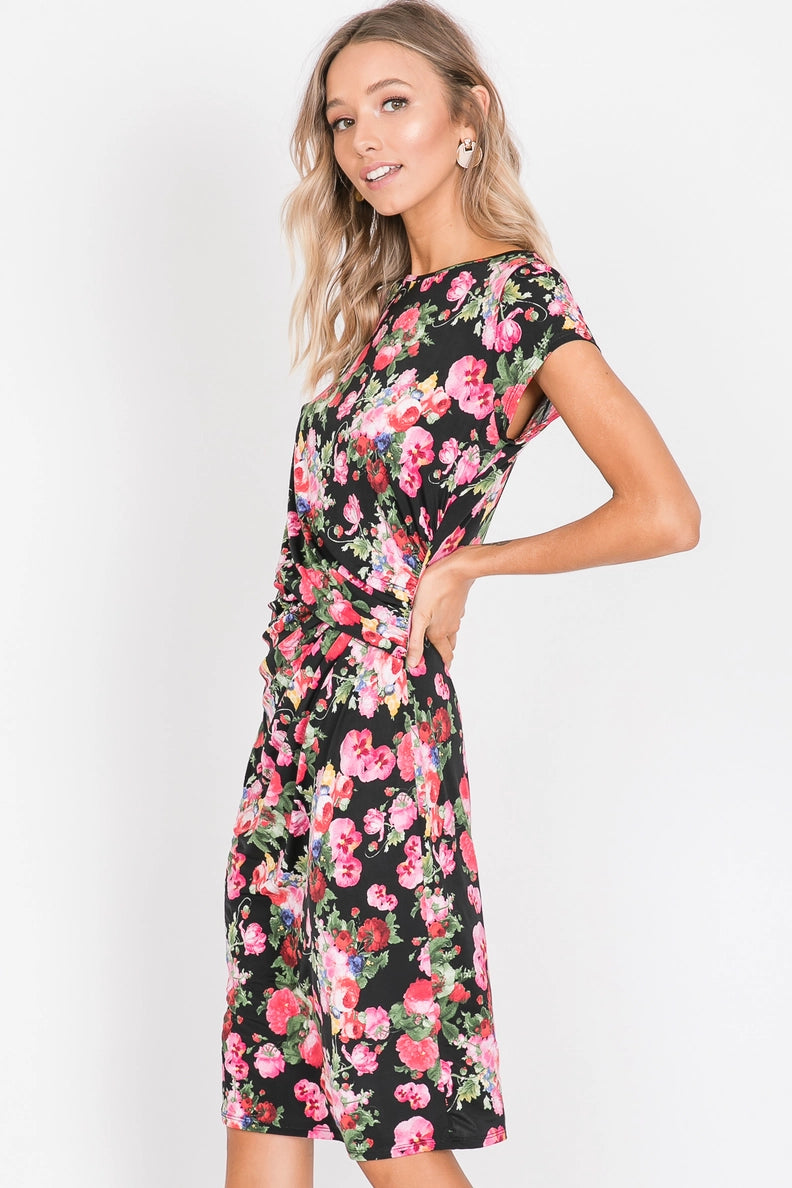 Fleur Floral Dress Small | Hailey & Co.