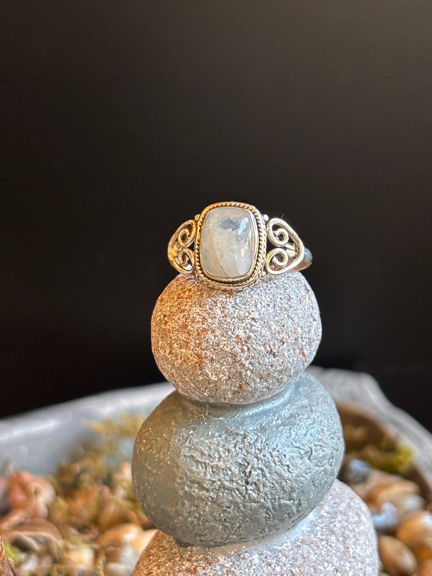 Moonstone Ring | Size 8