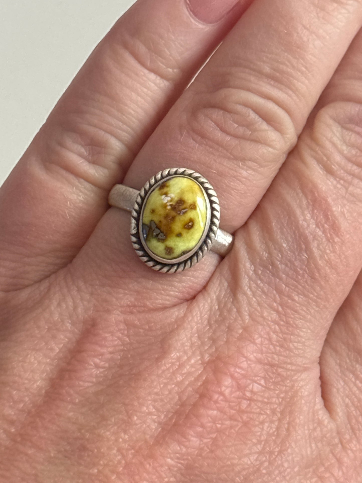 Palomino Variscite Ring | Adjustable