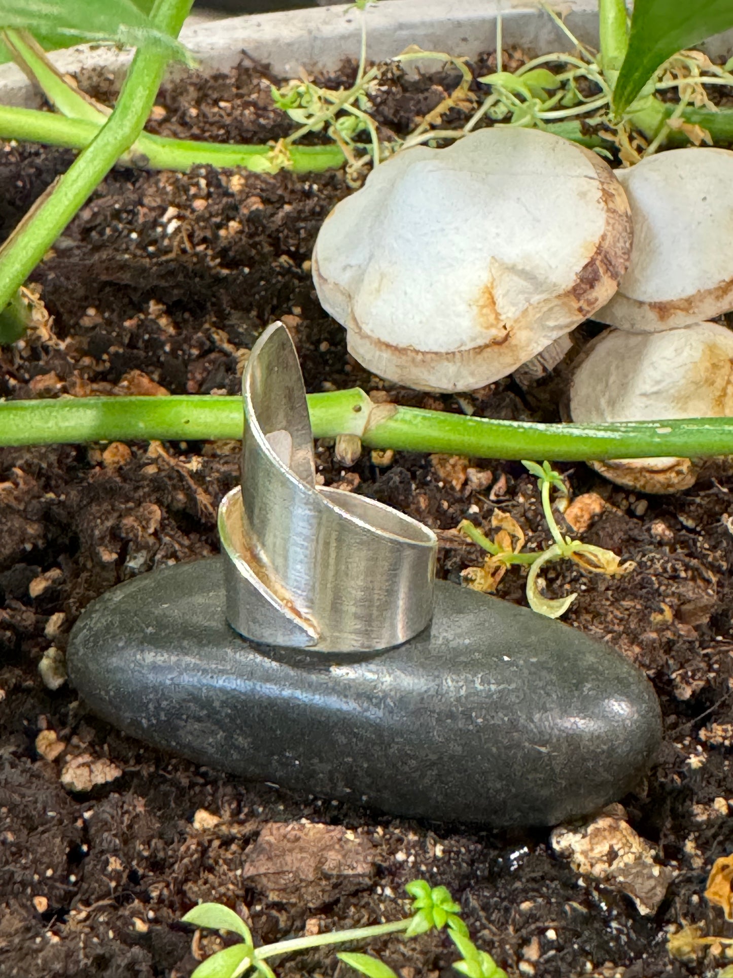 Plain Wrap Silver Ring