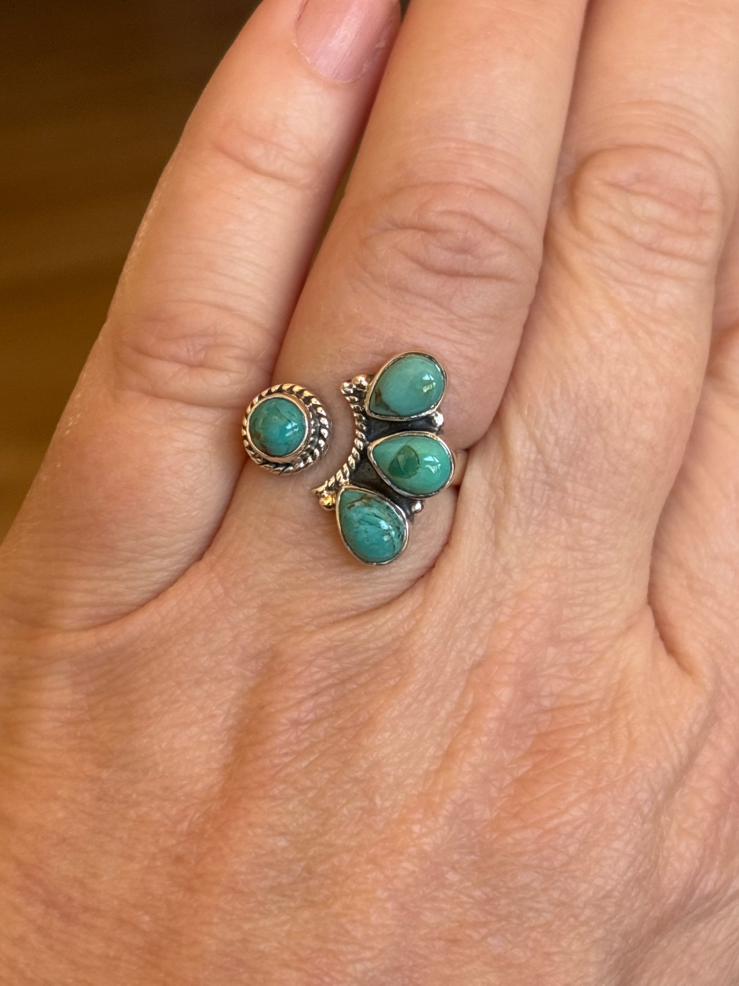 Turquoise Ring | Adjustable
